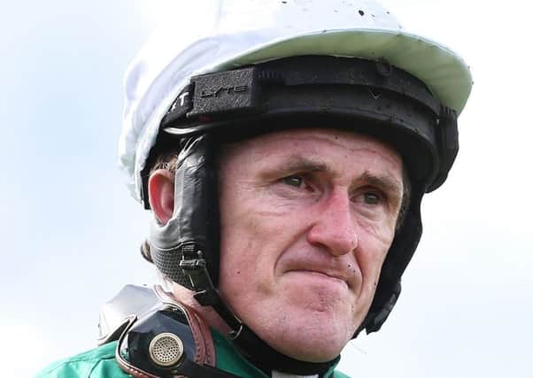 A tearful AP McCoy yesterday. Picture: PA