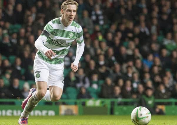 Stefan Johansen in action for Celtic against St Johnstone. Picture: SNS Group