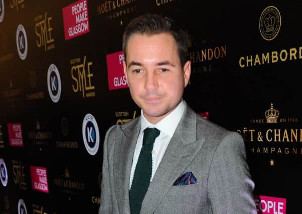 Scottish actor, Martin Compston. Picture: Robert Perry.
