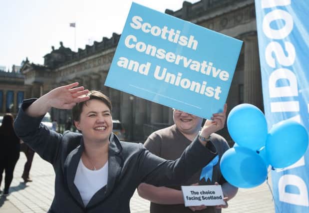 Ruth Davidson stressed no formal or informal deals would take place under her leadership. Picture: Lesley Martin