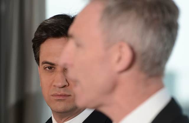 Initially, Ed Miliband ruled out a formal coalition, while keeping his options open. Picture: JP