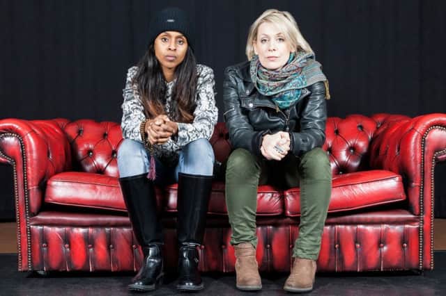 Playwright Yusra Warsama, left, and director Cora Bissett. Picture: Contributed
