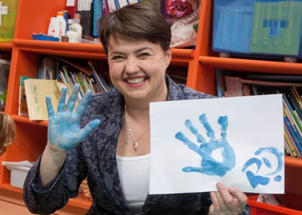 Leader Ruth Davidson believes the Scottish Conservatives are on the up. Picture: Hemedia