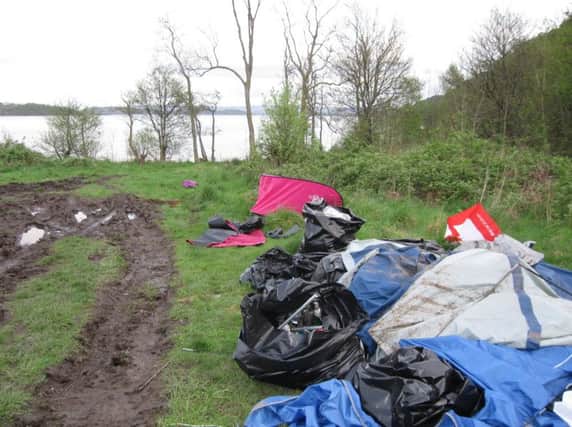 Problems over littering and vandalism led the national park to introduce 'rough camping' by-laws. Picture: Contributed