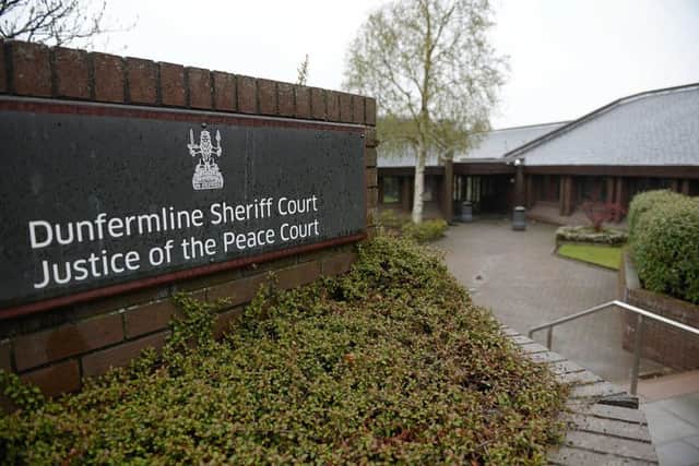 Dunfermline Sheriff Court. Picture: Hemedia