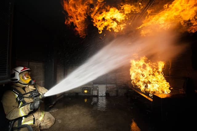The Fire Brigade Union claimed frontline services were already being hit by budget restraints. Picture: John Devlin