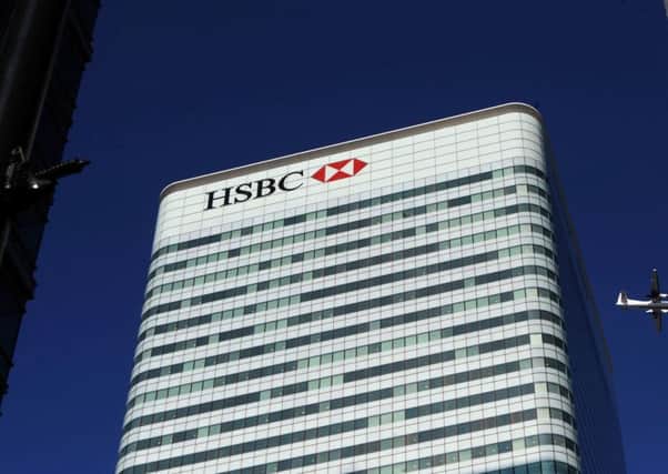 The HSBC Tower in Canary Wharf, London. Picture: PA