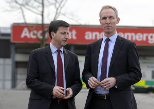 Douglas Alexander and Jim Murphy could lose their seats is polling is correct about the SNP. Picture: John Devlin
