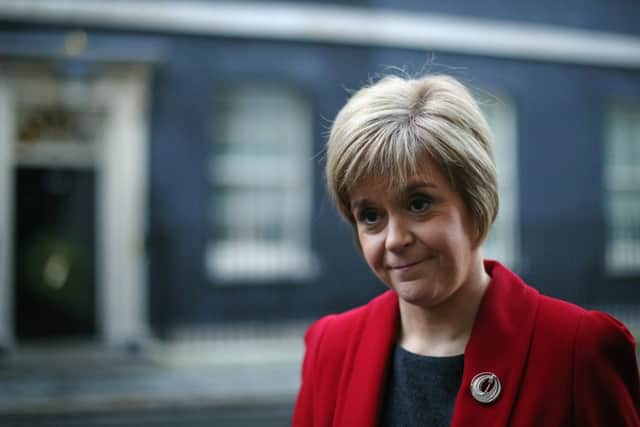 Nicola Sturgeon may well return to Downing Street in the months to come. Picture: Getty