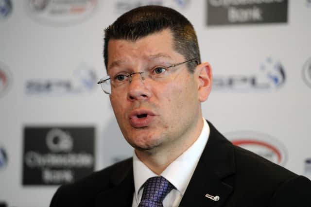 SPFL chief executive Neil Doncaster previously stated the merging of the two governing bodies would help attract sponsors. Picture: Ian Rutherford