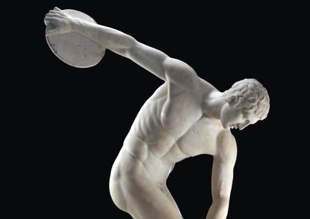 Marble statue of a discus-thrower by Myron. Roman copy of a bronze Greek original of the 5th century BC. Picture: Contributed