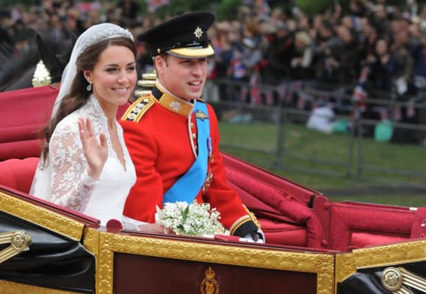 A million people gathered in London to watch Prince William marry Kate Middleton. Picture: Getty