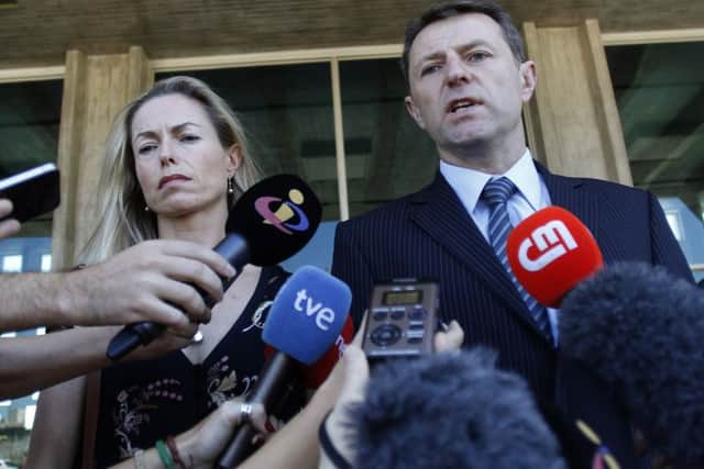 Kate and Gerry McCann: Libel win. Picture: AP