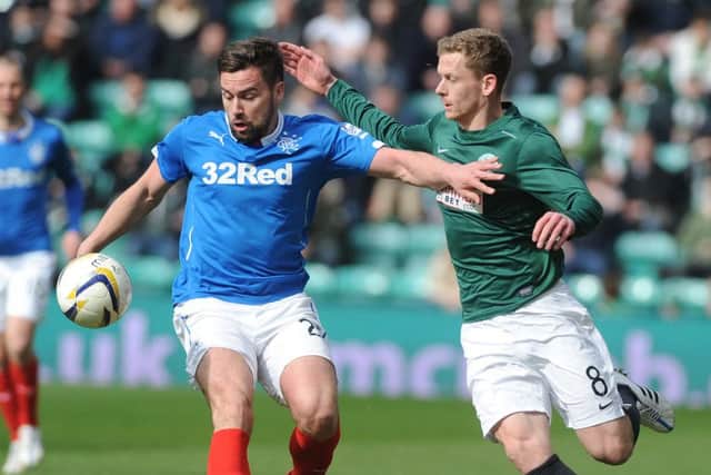 Rangers and Hibernian are set to be among the Scottish Championship teams pushing for promotion to the top flight. Picture: TSPL