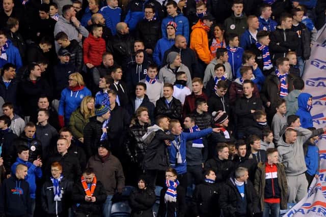 Ibrox season ticket holders are set to be allowed in for free. Picture: Lisa Ferguson