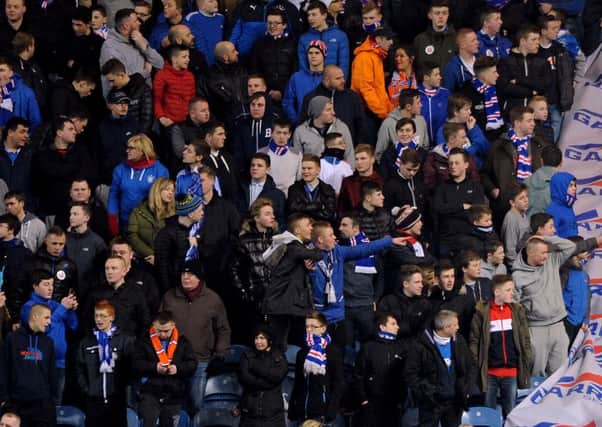 Ibrox season ticket holders are set to be allowed in for free. Picture: Lisa Ferguson