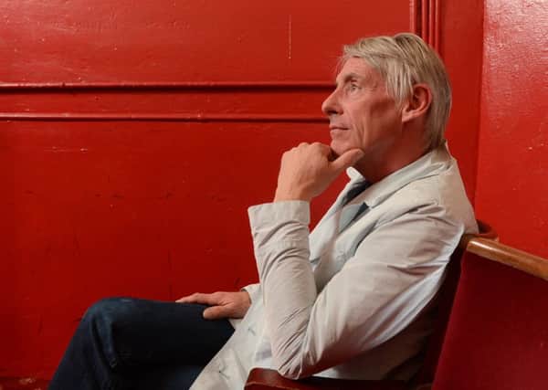Paul Weller at The Playhouse Theatre, Edinburgh. Picture: Neil Hanna