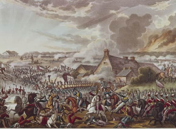 The Battle of Waterloo where the Duke of Wellington defeated Napoleon. Picture: Getty