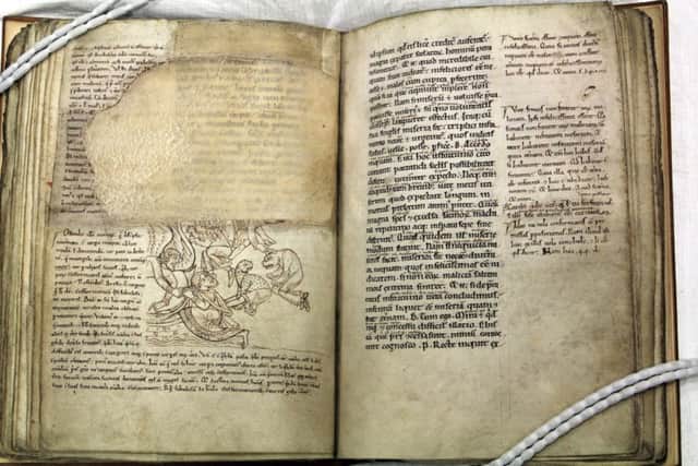 The oldest surviving non-biblical manuscript in Scotland has been discovered in a Glasgow University collection. Picture: Hemedia