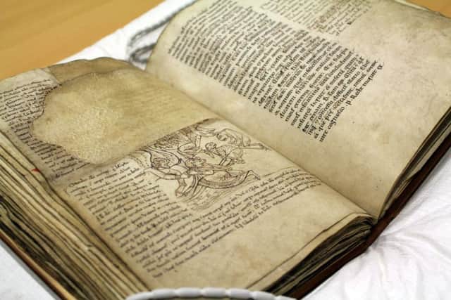 The oldest surviving non-biblical manuscript in Scotland has been discovered in a Glasgow University collection. Picture: Hemedia