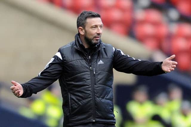 Aberdeen manager Derek McInnes. Picture: John Devlin