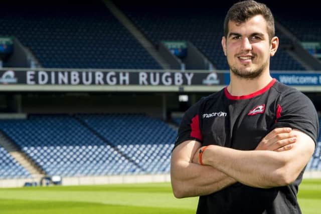 Edinburgh Rugby's Stuart McInally has signed a new contract. Picture: SNS