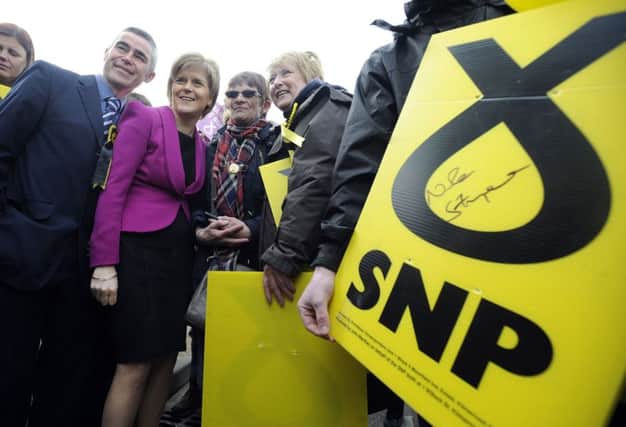 A recent poll shows the SNP winning 54 per cent of the vote. Picture: Getty