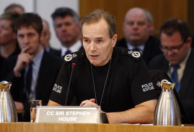 Police Scotland chief constable Sir Stephen House. Picture: Scottish Parliament