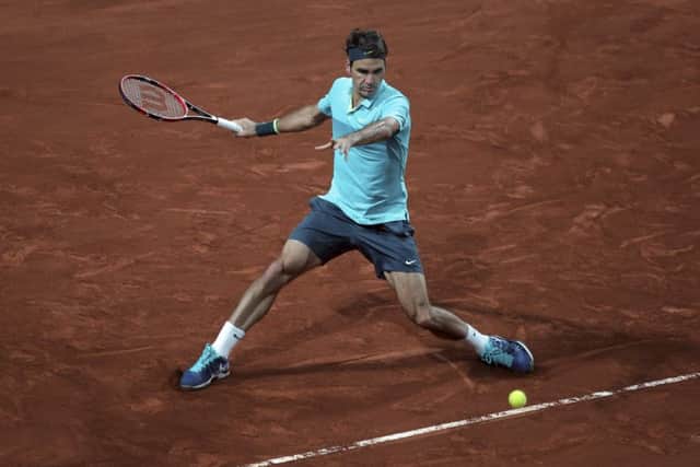 Roger Federer beat Jarkko Nieminen of Finland during the inaugural Istanbul Open. Picture: AP