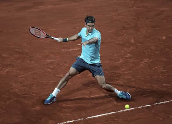 Roger Federer beat Jarkko Nieminen of Finland during the inaugural Istanbul Open. Picture: AP