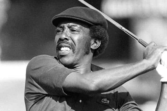 Calvin Peete, the most successful AfricanAmerican on the PGA Tour prior to Tiger Woods. Picture: AP