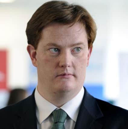 But Danny Alexander faces losing his seat, according to poll predictions. Picture: John Devlin