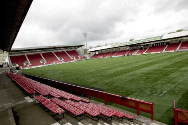 Dunfermline's East End Park ground. Picture: SNS
