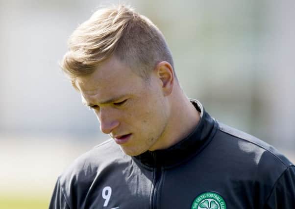 Celtic striker John Guidetti was censured over the song. Picture: SNS