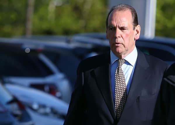 Sir Norman Bettison arrives to give evidence at the Hillsborough inquest. Picture: PA
