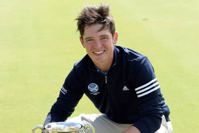 18-year-old Bearsden golfer Ewen Ferguson. Picture: Contributed