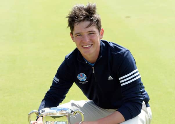 18-year-old Bearsden golfer Ewen Ferguson. Picture: Contributed