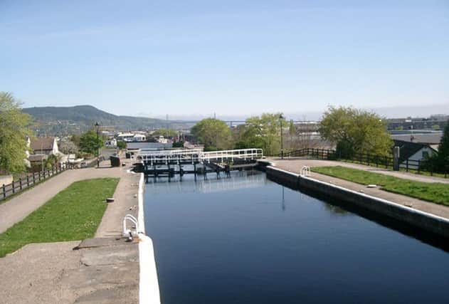 The crime alleged against Ian Shaw took place on the banks of the Caledonian Canal. Picture: Geograph