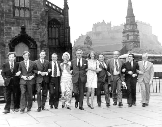 The 11 SNP MPs voted into Westminster in 1974. Picture: TSPL