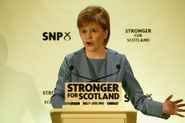 Nicola Sturgeon has provoked dire warnings from Labour. Picture: PA