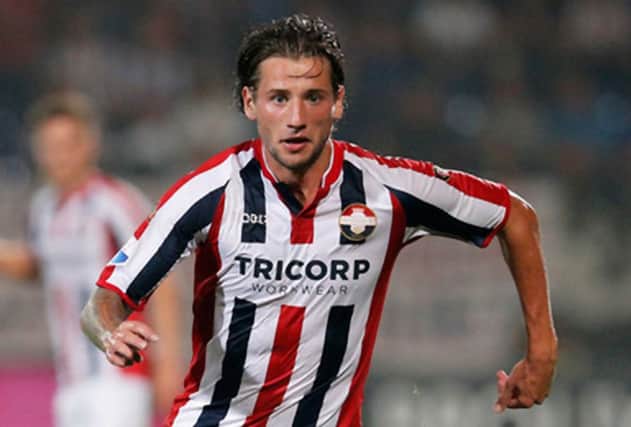 Mitchell Dijks in action for Willem II. Picture: Getty