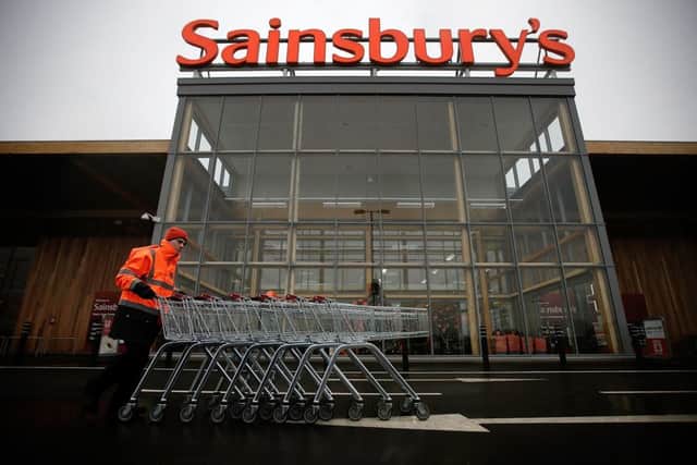 Sales have fallen and profits have come under pressure at Sainsburys which unveils its annual results on Wednesday. Picture: Getty