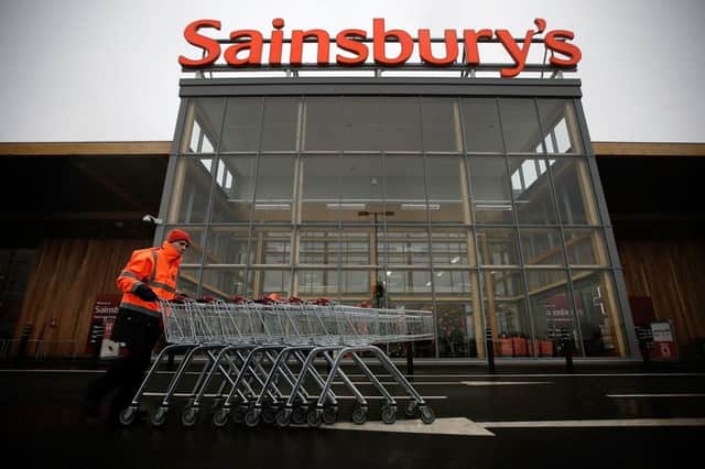Sales have fallen and profits have come under pressure at Sainsburys which unveils its annual results on Wednesday. Picture: Getty