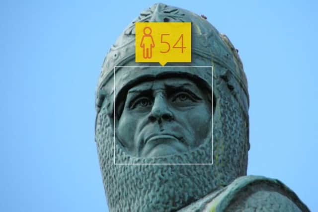 Robert the Bruce, whose age was correctly guessed by the Robot. Picture: Contributed