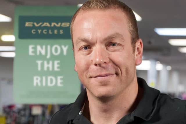 Sir Chris Hoy designed a range of bikes for Evans Cycles. Picture: Contributed