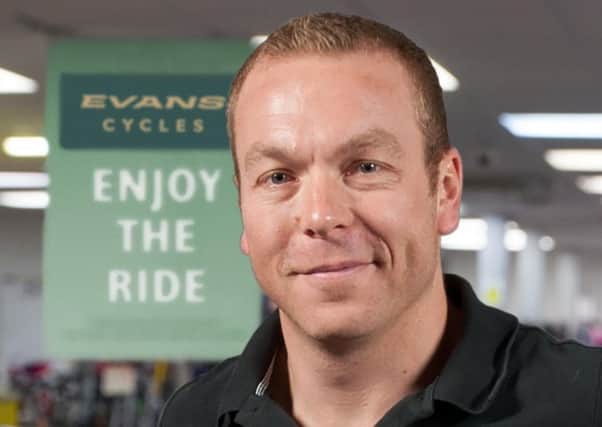 Sir Chris Hoy designed a range of bikes for Evans Cycles. Picture: Contributed