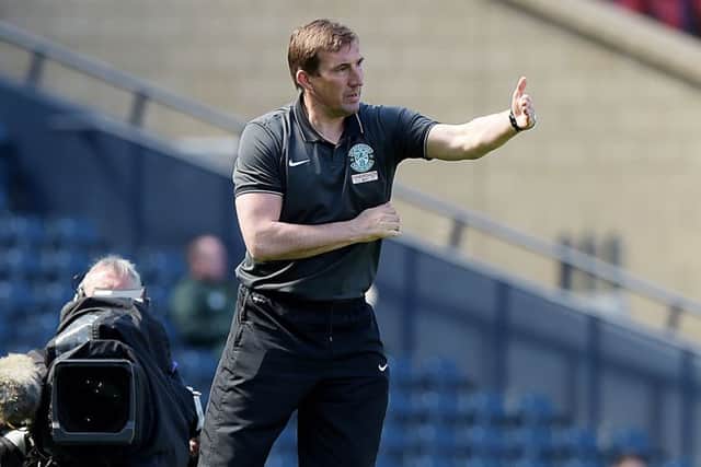 Alan Stubbs and Peter Houston shook hands when they met at their clubs under-20 match in midweek. Picture: SNS