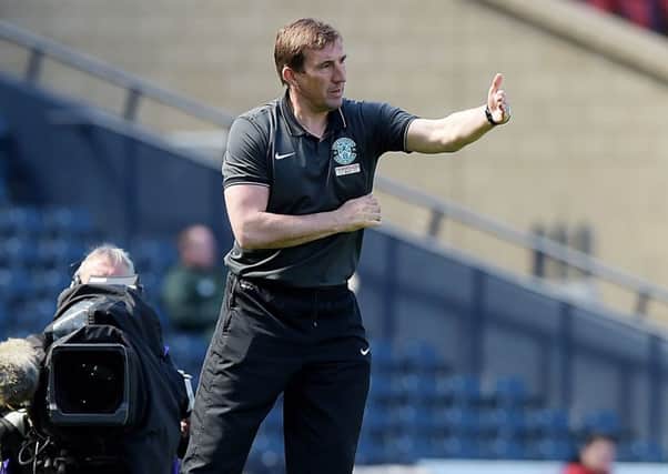 Alan Stubbs and Peter Houston shook hands when they met at their clubs under-20 match in midweek. Picture: SNS