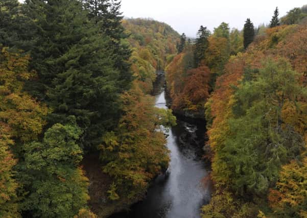 The River Garry at Killiecrankie, Perthshire. Picture: Ian Rutherford