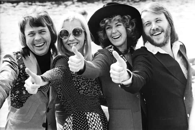 On this day in 1974 Abba reached the top of the pop charts with Waterloo, the song with which they won Eurovision. Picture: Getty